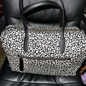New without tags Kate Spade Chelsea Leopard Heart Weekender Bundle